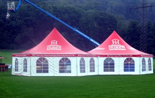 Sechseckpagode doppelt