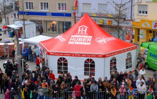 Secheckpagode im Einsatz